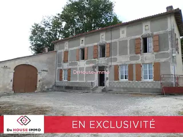Berneuil 16480 Achat / Vente maison 6 pièces t6