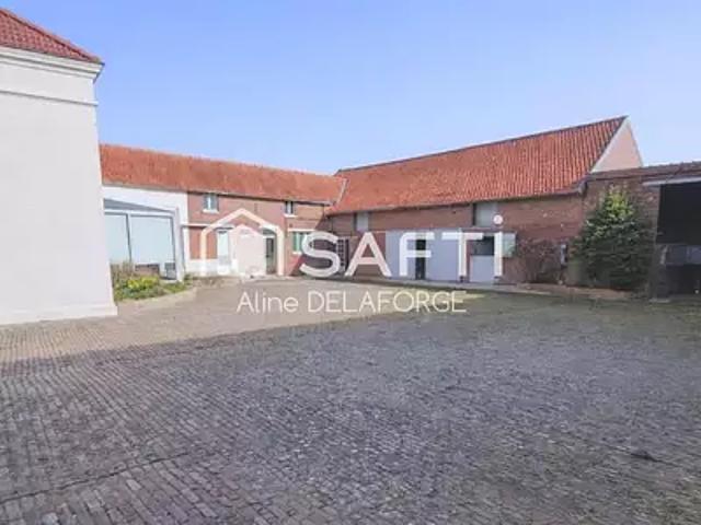 Berneville 62123 Achat / Vente maison 7 pièces t7 parking