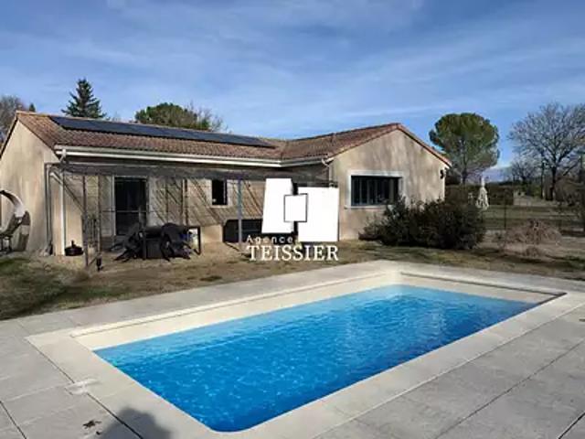 Berrias et Casteljau 07460 Achat / Vente maison 4 pièces t4 piscine terrasse
