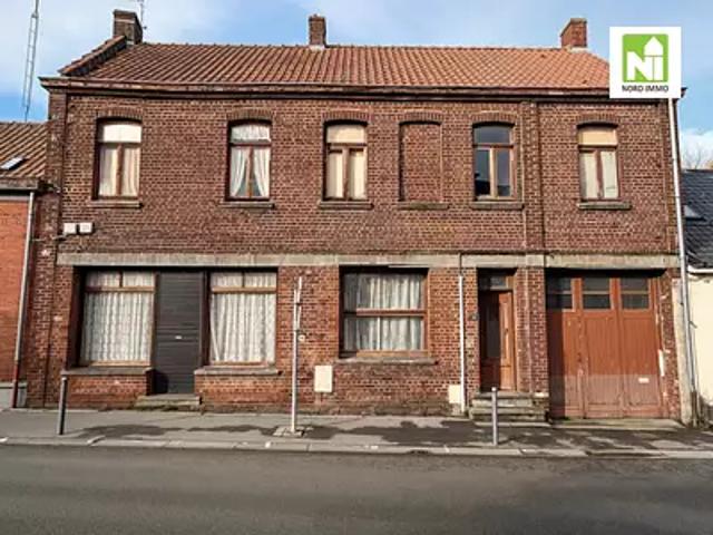 Bersée 59235 Achat / Vente maison 8 pièces t8