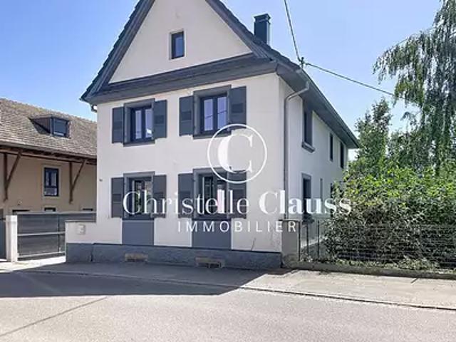 Berstett 67370 Achat / Vente maison 5 pièces t5 cave parking