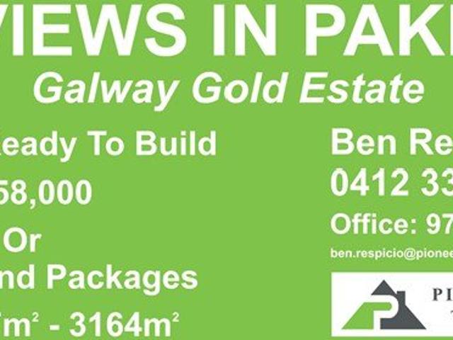 BEST VIEWS IN PAKENHAM GALWAY GOLD ESTATE