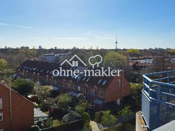 Bester Blick auf Bremen Penthouse Whg. mit 2 Stellplätzen