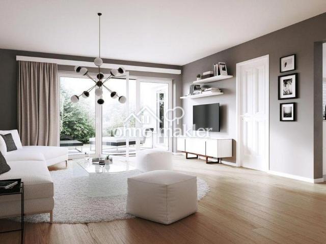 Bester Energiestandard! Moderne 1 Zi Wohnung mit Balkon und Küche KFW 40 NH