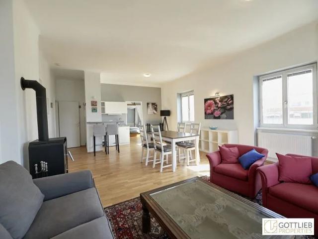 Bestlage Kaiserebersdorf! Möblierte 2 Zimmer Wohnung für Singles oder Paare mit Balkon, Gartennutzung und Schwimmbiotop