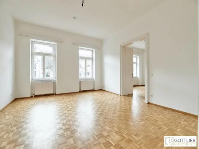 Bestlage nahe Glanzing! Barrierefreie und sonnige 2 Zimmer Stilaltbau Wohnung mit optionalem Garagenplatz