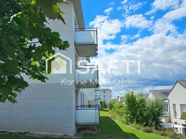 Besancon hauts du chazal appartement t1 32m2 / terrasse + parking