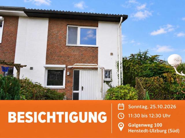 Besichtigung So d. 25.10.26 v. 11.30 12.30 h Galgenweg 100 in Henst. Ulzb. OT Süd