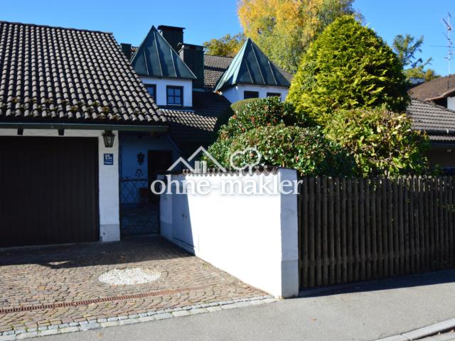 Besondere DHH mit Potenzial und traumhaftem Garten – Bestlage Portenlängerstraße in Grünwald