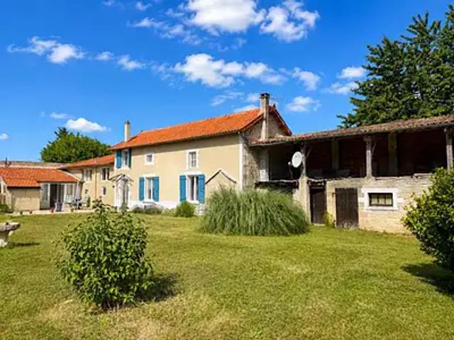 Bessé 16140 Achat / Vente maison 5 pièces t5 jardin terrasse