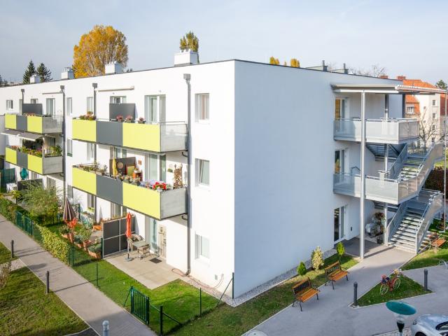 Betreubares Wohnen: 2 Zimmerwohnung im 2.OG mit Balkon