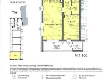 Betreubares Wohnen Ardagger Markt schöne 2 Zimmerwohnung mit herrlichem Balkon
