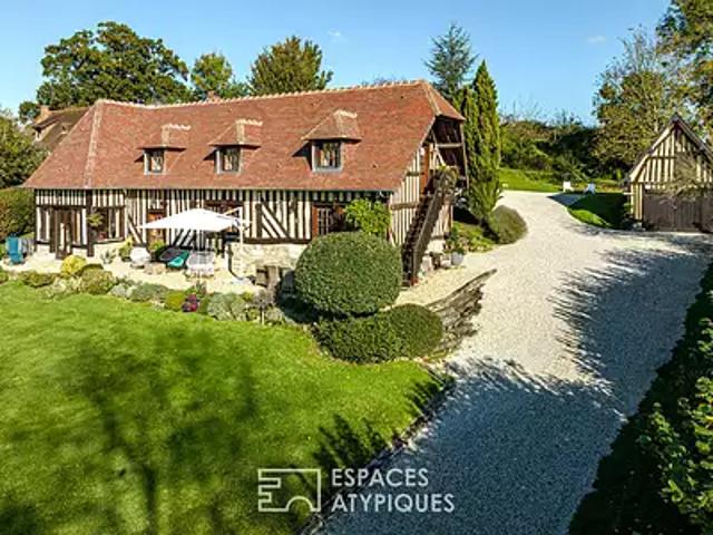 Beuvron en Auge 14430 Achat / Vente maison 5 pièces t5 terrasse parking