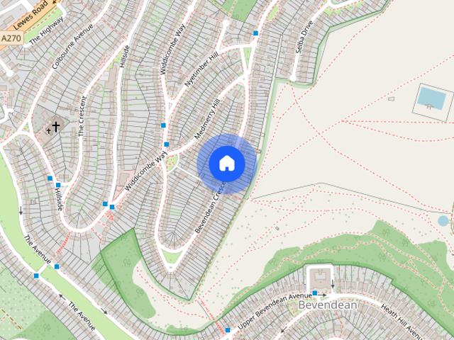 Bevendean Crescent, Brighton, BN2