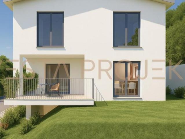 Genehmigtes Bauprojekt für zwei moderne Einfamilienhäuser mit Minergie Standard und Panoramablick