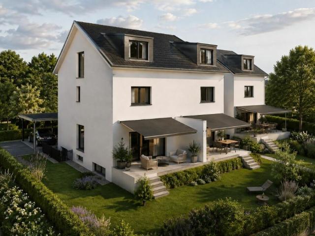 Bewilligtes Neubau DEFH Haus C, 6.5 DEFH, 3 Nasszellen, Garten, Sitzplatz, Carport & PP
