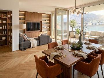 Bezugsbereite 3 Zimmer Dachgeschosswohnung als Wohntraum oder Büro/Praxis verfügbar