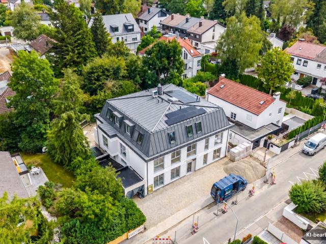Bezugsfertig 11.2026! KFW 55 4 Zimmer Gartenwhg. in Bestlage von M. Solln am Forstenrieder Park!
