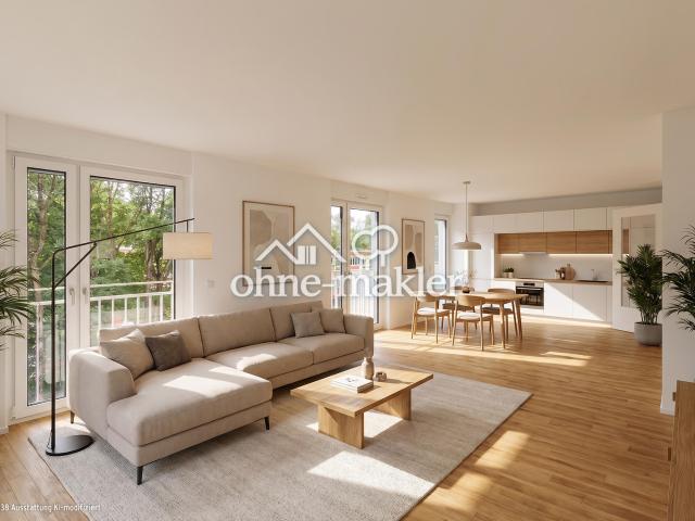 BEZUGSFERTIG 2026* ELEGANTE 4 ZIMMER STADTWOHNUNG MIT 2 BALKONEN UND 2 BÄDERN