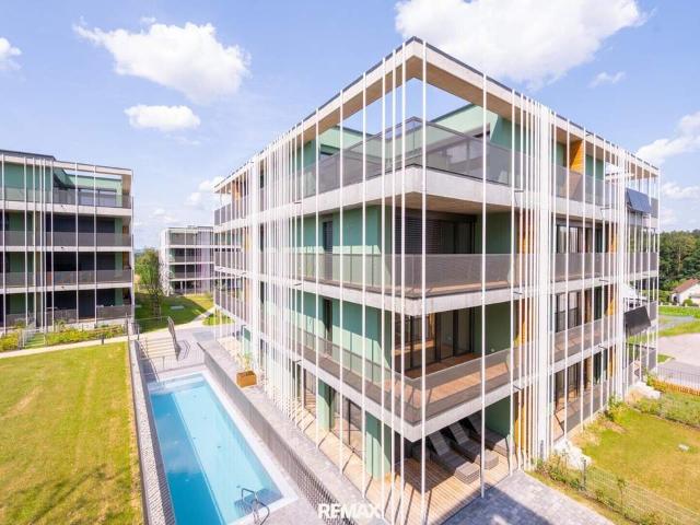 Bezugsfertig Dachgeschosswohnung + 50 m² Dachterrasse TASSILO VILLEN Wohnen wie im Urlaub I HAUS B I TOP B42