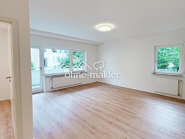 Bezugsfertig nach Sanierung: Helle 3 Zimmer Wohnung mit Balkon in Wiesbaden Biebrich