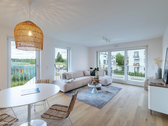 BEZUGSFERTIG* WUNDERSCHÖNE 3 ZIMMER WOHNUNG MIT SÜD WEST AUSRICHTUNG!