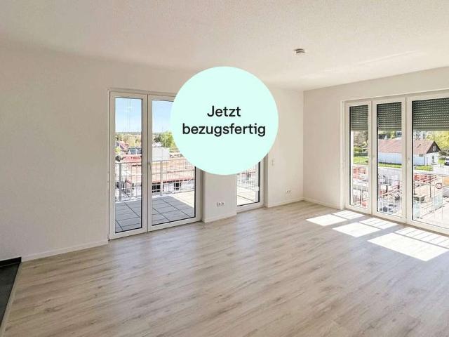 Bezugsfertige barrierefreie Wohnung mit Balkon im KfW 55 Standard
