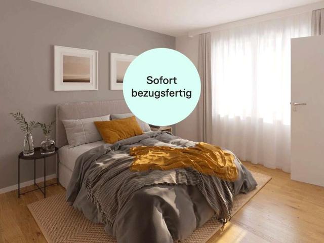 Bezugsfertige Ferienwohnung mit Balkon, zwei Bädern und Außenstellplatz