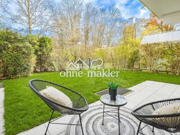 Bezugsfertige Gartenwohnung in München Bogenhausen | Frisch renoviert | Sanierte Wohnanlage
