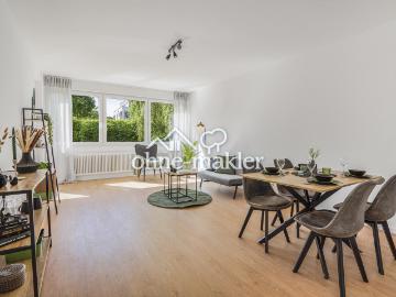 Bezugsfertige 2 Zimmer Wohnung mit Balkon — gepflegt und ruhig
