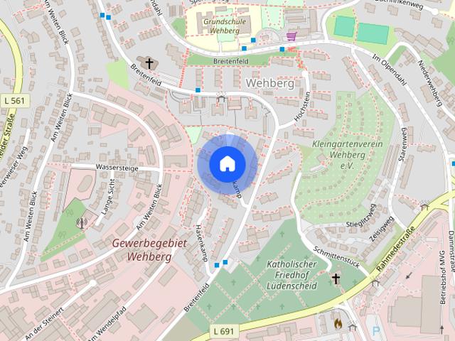 Bezugsfertige 3 Zimmer Wohnung am Wehberg!