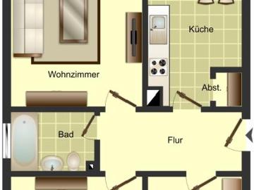 Bezugsfertige 3 Zimmer Wohnung in Weddinghofen wartet ab dem 16.06.2025 auf Sie!