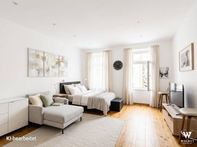 Bezugsfertiger Altbau Erstbezug nach Generalsanierung – Moderne 1 Zimmer Wohnung mit Fußbodenheizung & Lift in 1100 Wien