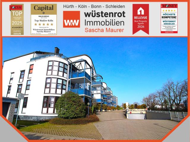 Bezugsfrei! Barrierefrei! Frisch renoviert! Top 2 Zimmer ETW mit Aufzug, Terrasse, und TG Stellplatz
