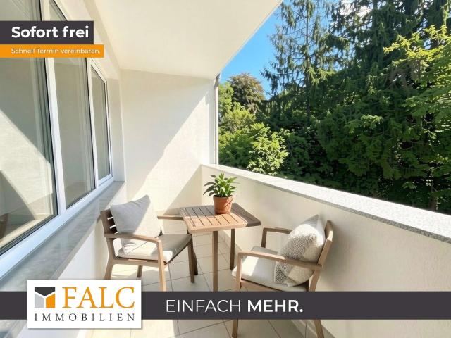 Bezugsfrei, hell und flexibel: 3 Zimmer Wohnung mit Balkon, Aufzug und Stellplatz
