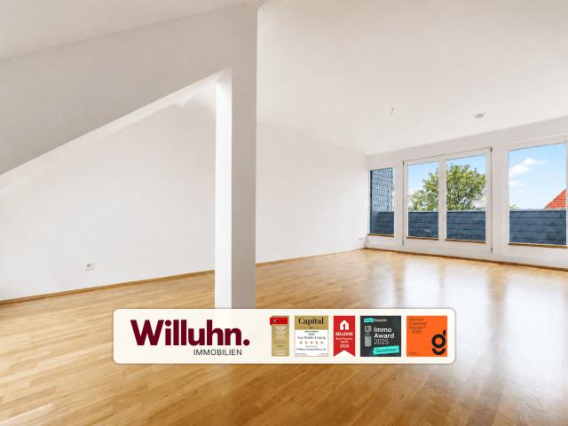 Bezugsfrei | Helle Maisonettewohnung | Großer Balkon | Gohlis Mitte