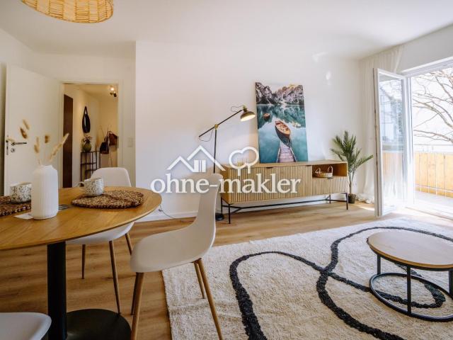 Bezugsfrei & provisionsfrei: 3 Zimmer Wohnung mit Balkon in Hagnau
