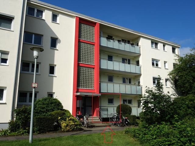 BEZUGSFREI RUHIGE WOHNUNG IN HOCHPARTERRE MIT BALKON SAN. DUSCHBAD LAMINAT NEUSS VOGELSANG