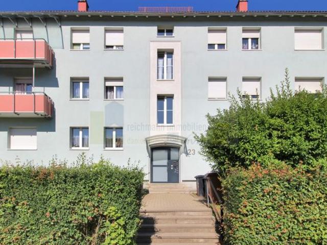 Bezugsfreie 4 Zimmer Hochparterre Wohnung mit Balkon in Donaueschingen – ideal für Selbstnutzer und Kapitalanleger!