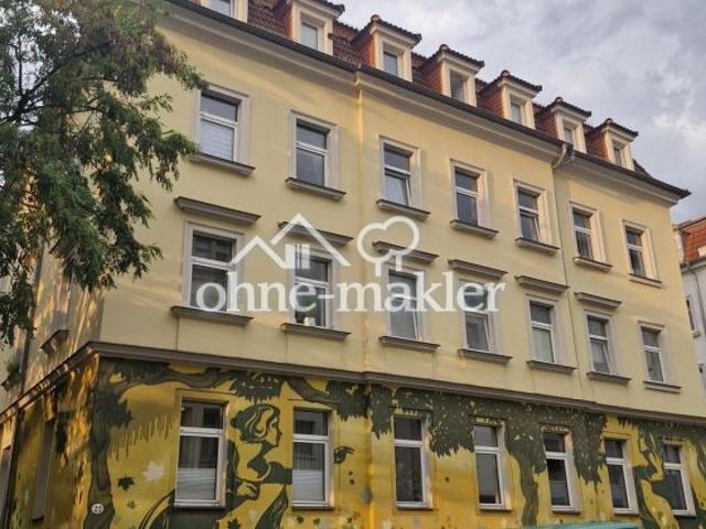 Bezugsfreie 2 Zimmer Dachgeschosswohnung im Hechtviertel Dresden inkl Parkplatz