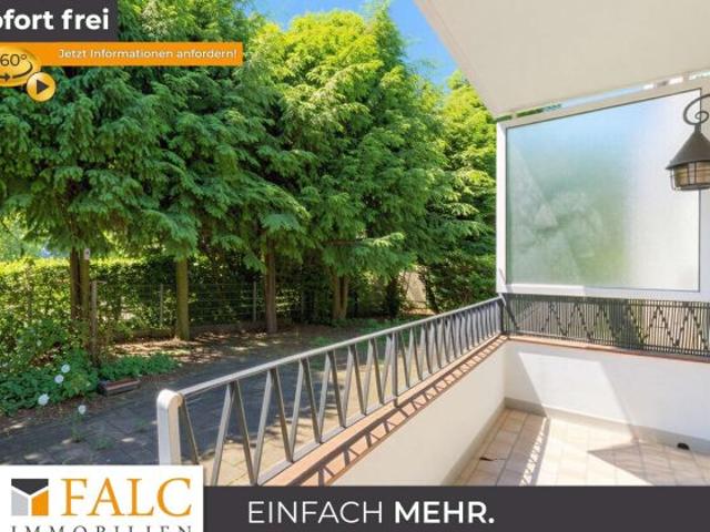 Bezugsfreie 2 Zimmer Erdgeschosswohnung mit Terrasse und Garten | Neuss Innenstadt
