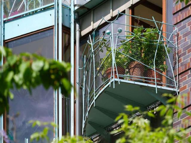 Bezugsfreie 3 Zi. Wohnung im 2.OG im Baller Architekturtraum am Preußenpark Provisionsfrei