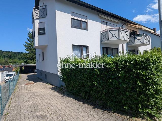 bezugsfreie 3 Zimmer Wohnung mit Tageslichtbad & Carport in ruhiger Lage von Pfinztal Wöschbach
