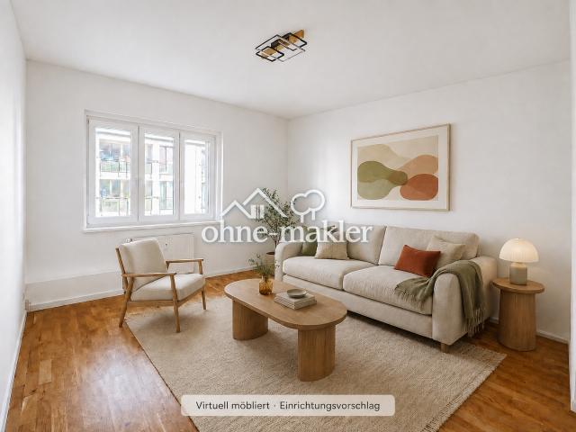 Bezugsfreie und neu sanierte 3 Zimmer Wohnung mit Eichenparkett in ruhiger Lage Prenzlauer Berg