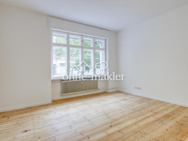 Bezugsfreie Altbauwohnung, saniert auf der Mierendorff Insel