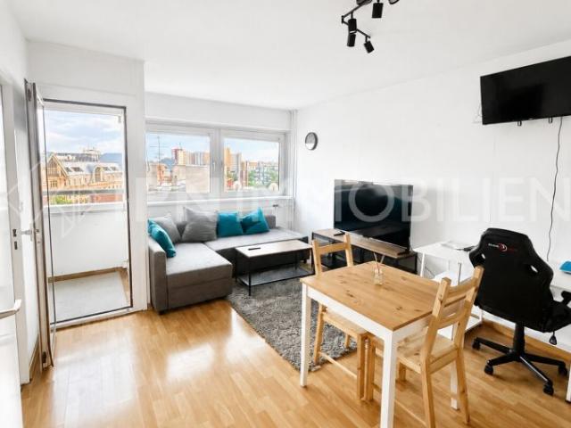 Bezugsfreies möbliertes Apartment mit Balkon in Berlin Mitte unmittelbar des Checkpoint Charlie