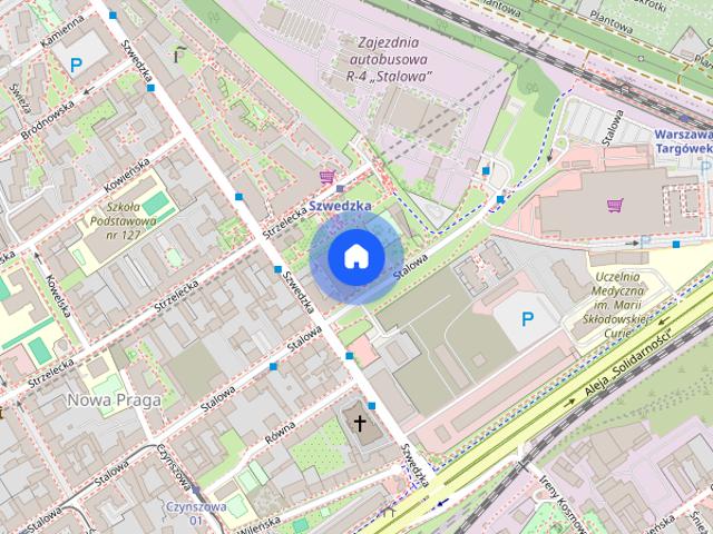 bez prowizji NOWE studio z osobną sypialnią przy M2 Szwedzka