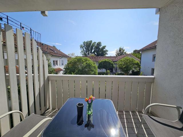 bezaubernde 2 Zi Whg im 1.OG mit Süd Balkon in der Steffelmühle.