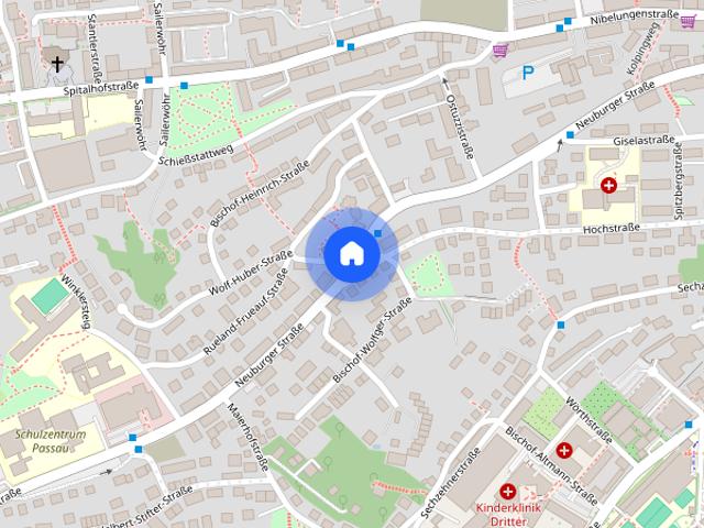 Beziehbares Studentenappartement! in ruhiger Stadtlage – nur 1 km von der Universität entfernt