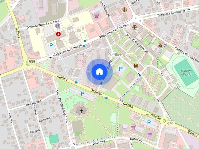 Bezpośrednio 2 pokojowe mieszkanie z miejscem parkingowym w centrum